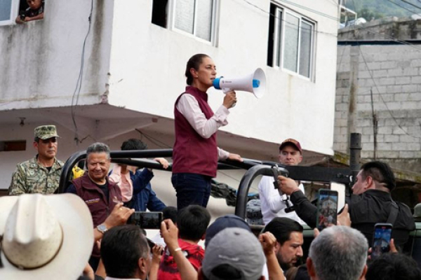 Se apertura de forma parcial el camino Huehuetla Hidalgo