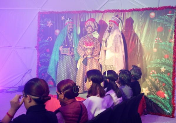 Los Reyes Magos llegan al Domo &ldquo;Sintamos la Navidad&rdquo;