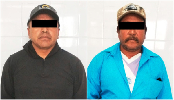 Caen dos presuntos huachicoleros en Teotlalcingo