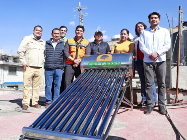 Arranca el programa de calentadores solares en Cuautlancingo