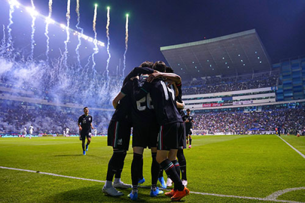 SNM derrota a Ghana en el estadio Cuauhtémoc