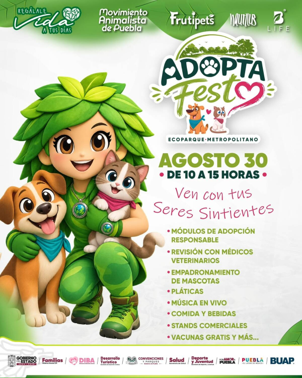 Impulsan adopción de mascotas con Adopta Fest