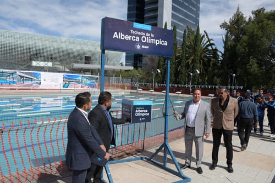 BUAP inicia obra en alberca olímpica