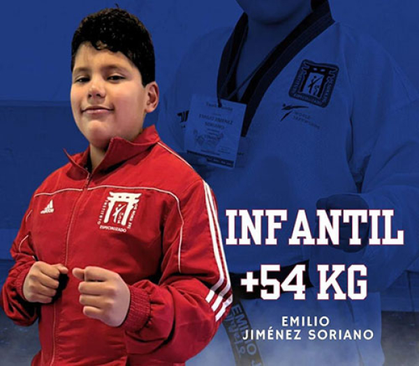 Emilio Jiménez Soriano en Etapa Regional de Taekwondo en Oaxaca