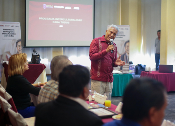 Llega a Puebla el programa “Interculturalidad para todos”