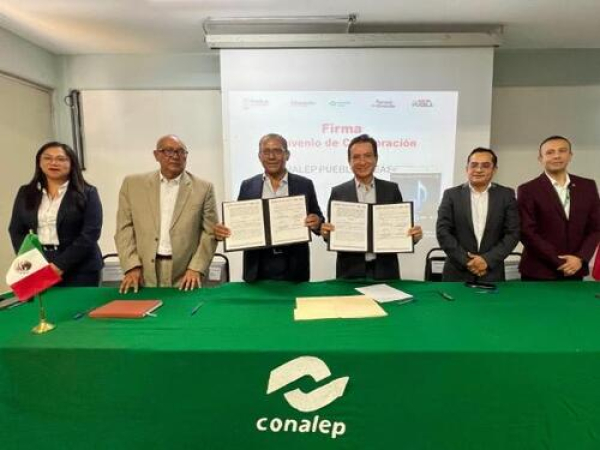 Conalep y CEASPUE, por el bienestar estudiantil