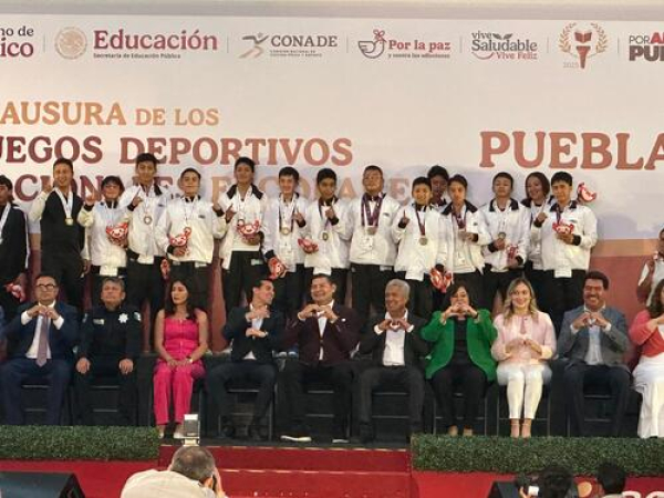 Puebla destaca en Juegos Deportivos Escolares
