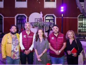 Contin&uacute;a mejoramiento de fuentes en Puebla capital