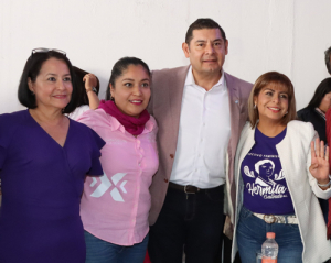 En el próximo gobierno de Puebla, se respetará la inclusión de mujeres: Armenta