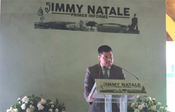 Jaime Natale rindió su Primer Informe de Actividades Legislativas
