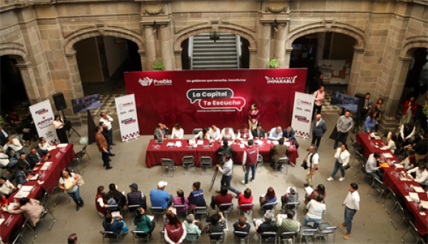 &quot;LaCapitalteEscucha&quot;, atenderá las necesidades de la capital y las 17 juntas auxiliares