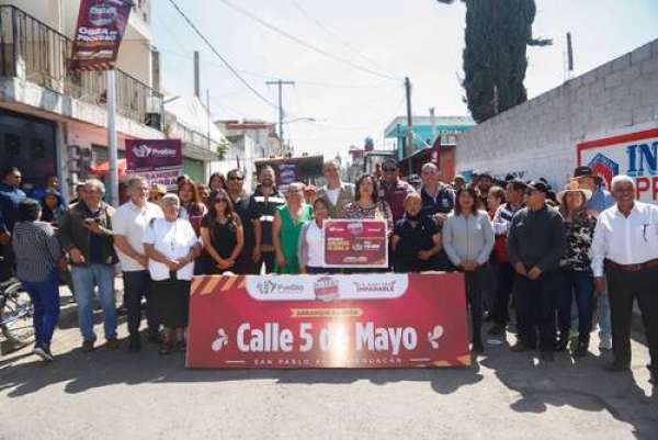 Arranca pavimentación en Xochimehuacán