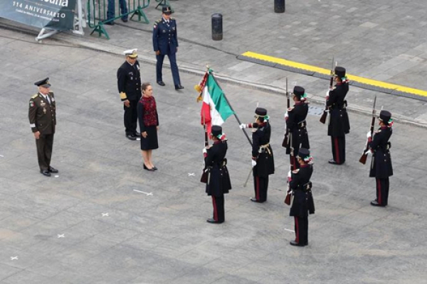 A los 114 de la Revolución Mexicana, México vive una transformación: Claudia Sheinbaum