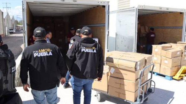 Combate Puebla comercio ilegal y evasión