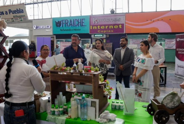 Inauguran Puebla Capital y Fundación ADO expo “Del campo a tu Mesa”