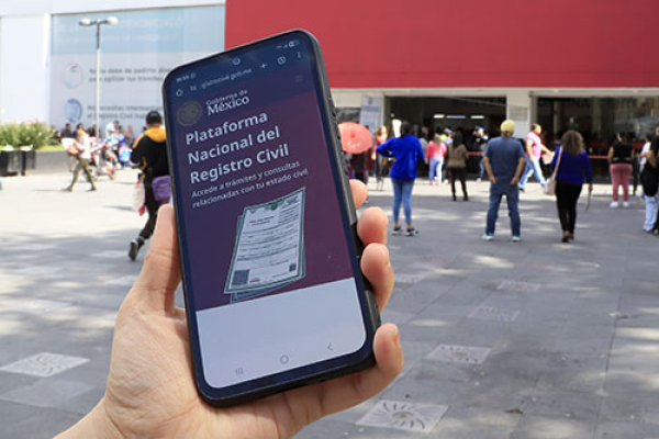 Plataforma Nacional del Registro Civil garantiza derecho a la identidad