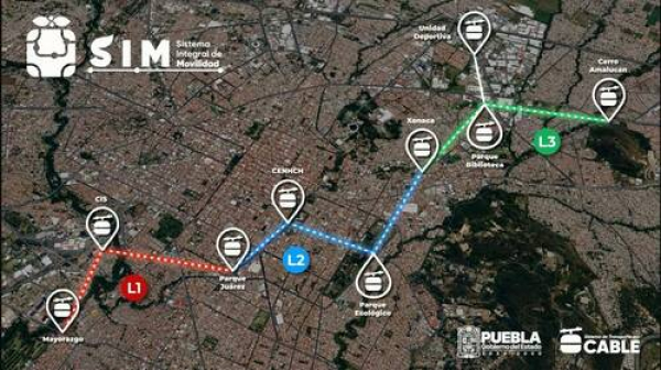 Anuncian tres nuevas estaciones de STC Puebla