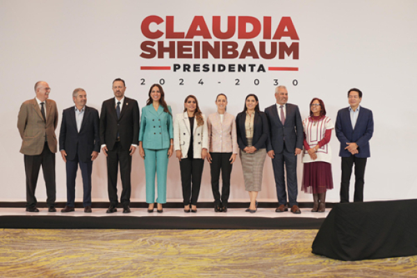 Obras en México plantean gobernadores del Occidente a Claudia Sheinbaum