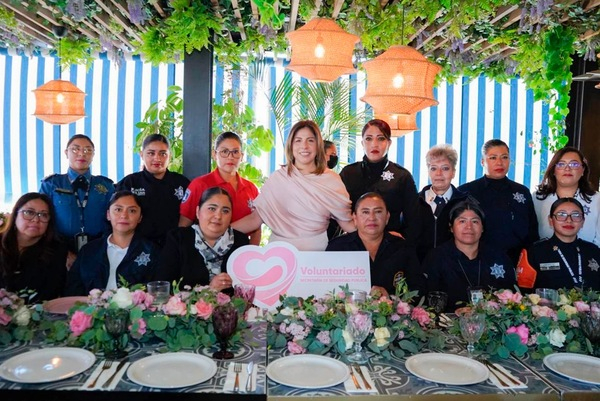 Voluntariado SSP reconoce a mujeres policías