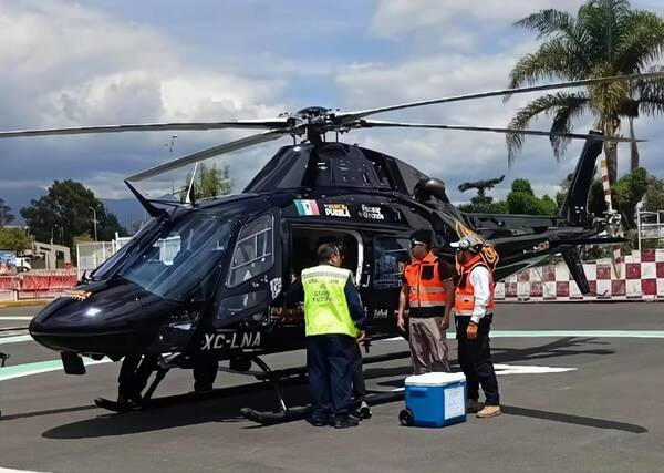 Puebla traslada hígado para trasplante en CDMX