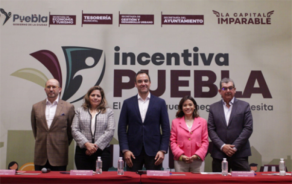 Presenta Gobierno de la Ciudad programa “Incentiva Puebla&quot;