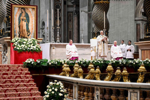 El Papa a la Virgen de Guadalupe: Madre, queremos ser auténticos hijos tuyos