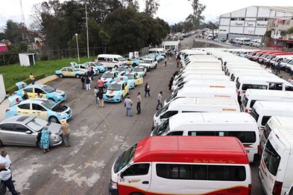 Avanza el programa de revista vehicular en Puebla