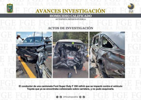 Aún no hay responsables del asesinato de la presidenta del DIF en Calpan