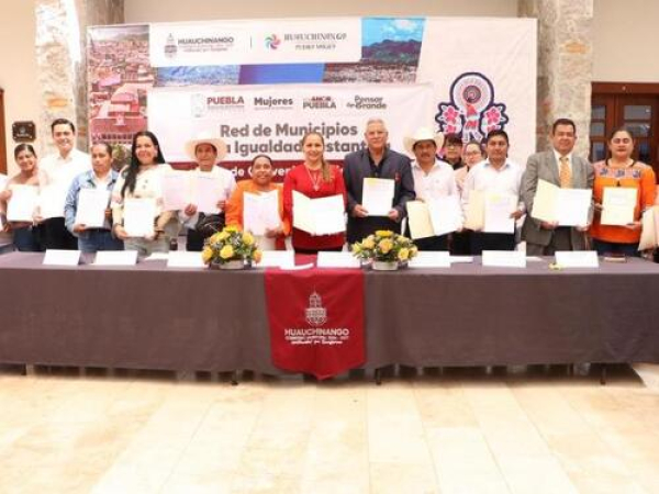 Firman "Red de Municipios por la Igualdad"