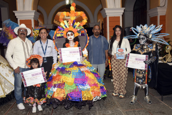 Llegan las “Catrincitas y Catrincitos” a la BUAP