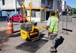 Puebla Capital avanza con más de 197 mil baches tapados