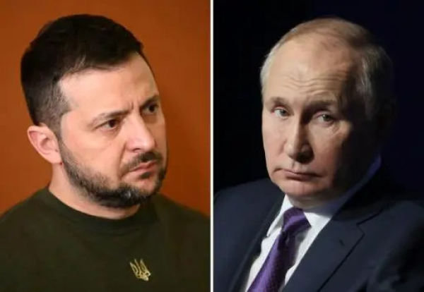 Volodimir Zelenski - Vladimir Putin 