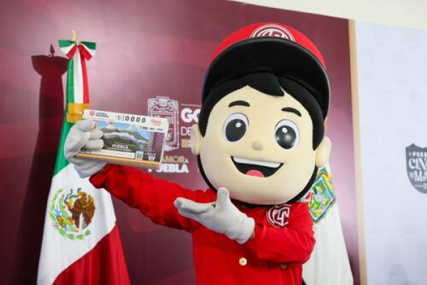 ¡Premio Mayor! Lotería Nacional dedica billete a Puebla