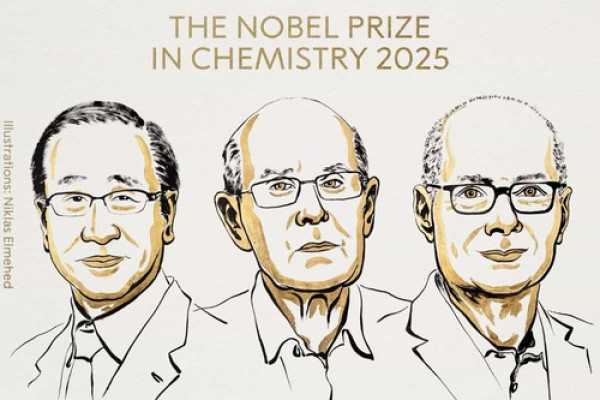 Susumu Kitagawa, Richard Robson y Omar M. Yaghi