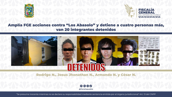 Detienen a más de “Los Abasolo”; van 20 en total