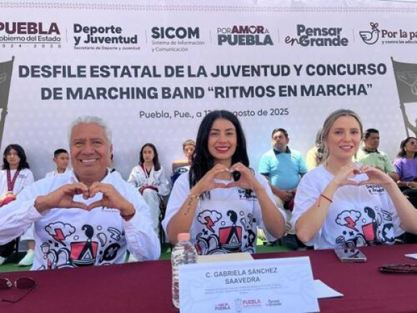 Puebla celebra concurso “Ritmos en Marcha”