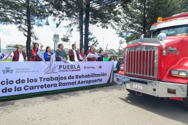 Comenzaron los trabajos de rehabilitación de la carretera ramal Aeropuerto