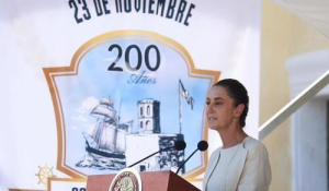 México celebra 200 años de Independencia en la Mar