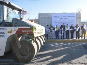 Inicia rehabilitaci&oacute;n y ampliaci&oacute;n de la carretera Puebla-Tlaxcala