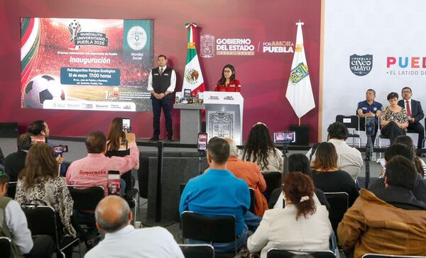 Puebla prepara "Mundialito Social" 2026