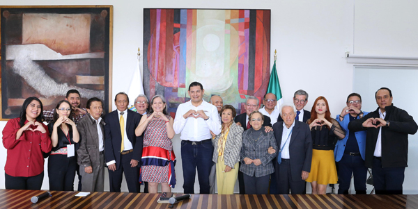 Periodistas y columnistas se reunieron con el gobernador Alejandro Armenta