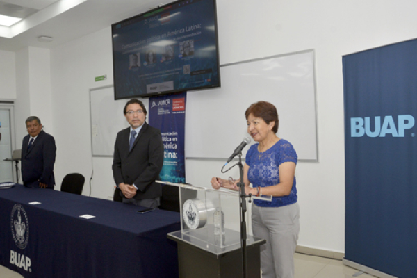 Conferencia Regional Comunicación Política es inaugurada por la BUAP