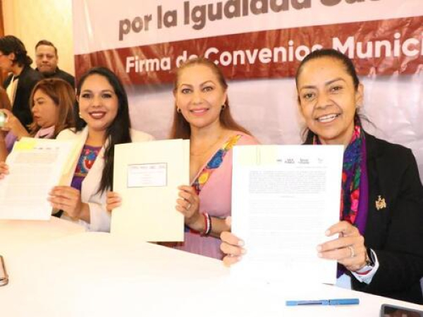 Puebla construye alianzas municipales por la igualdad