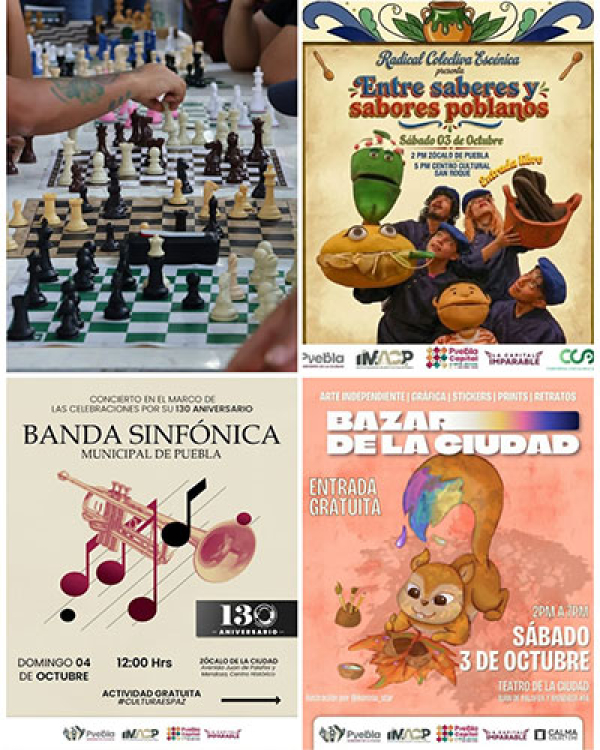 ¿Qué haces el fin de semana en Puebla?