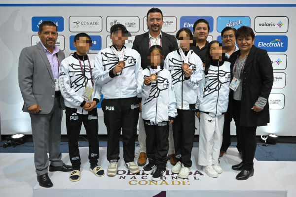 Puebla logra 91 medallas en Olimpiada Conade