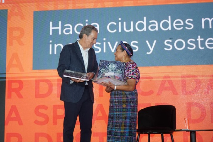 Rigoberta Menchú llega a la Smart City Expo LATAM
