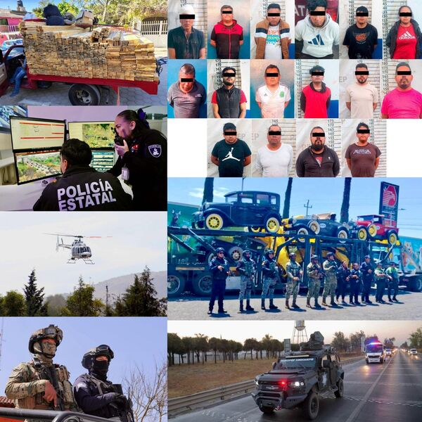 SSP captura a 84 personas