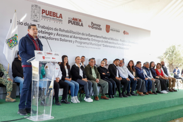 Se rehabilita la carretera de Huejotzingo para atraer inversión