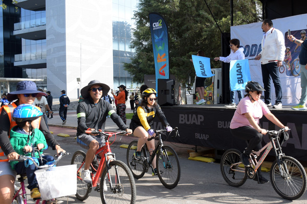 Realizan Rodada del Día del Padre BUAP 2026