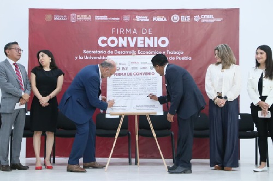 Puebla firma convenio con CITSEL